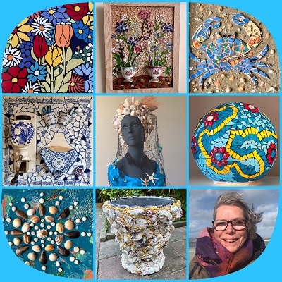 collage werken Coby van Houdt
