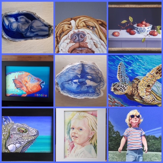 collage collage werk van Martin Parlevliet